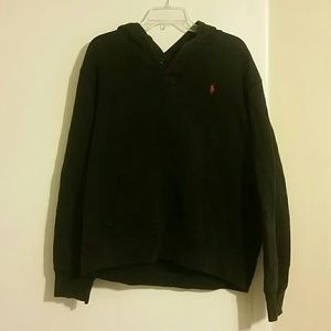 Black Polo Sweatshirt